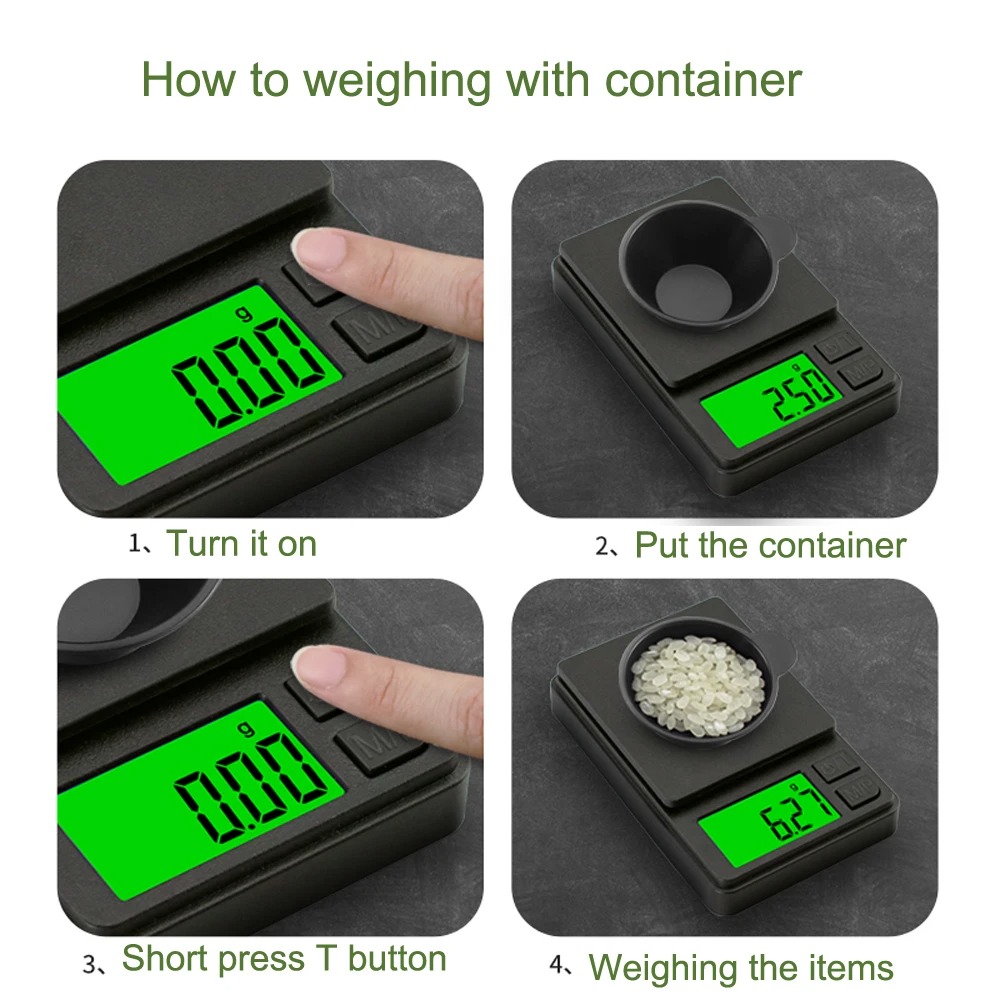 Candle Wax Scale - 高精度ポケットスケール 1000g x 0.1g - デジタル表示、グラム、フーズ、ジュエリー、オンス/グライン単位に対応、バックライト付きLCDディスプレイ