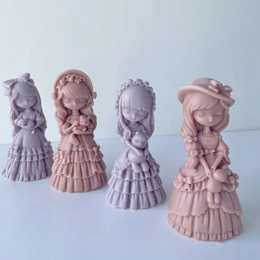 【新入荷】シリコンモールド、かわいいお姫様モチーフ、石膏、レ - Candle Making Kit のレビューと価格