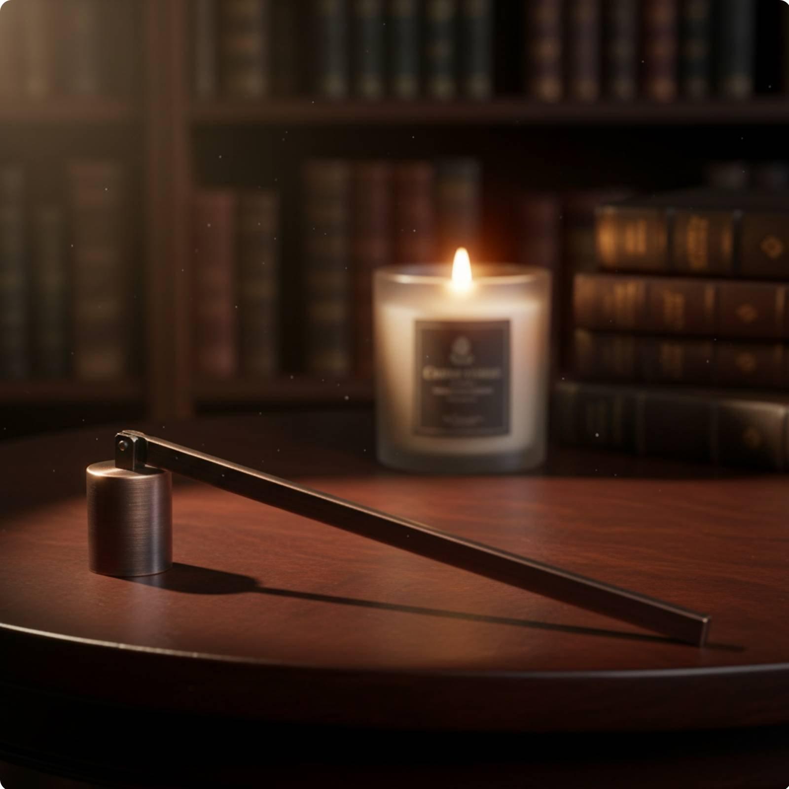 キャンドルの煙を軽減するキャンドルベル、蜜蝋の飛散を防ぐベル - Candle Wick のレビューと価格