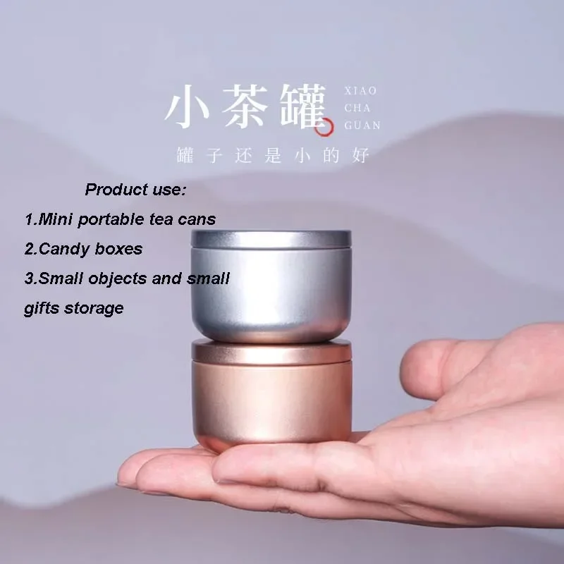 ミニ金属製のブリキの箱、小さな収納、空のポット、ティーボック - Candle Containers のレビューと価格