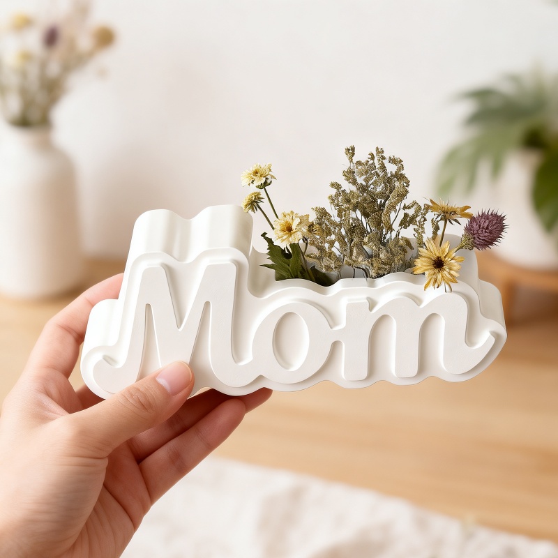 文字型花瓶石膏シリコンモールド DIY 英語アルファベットデ - Candle Containers のレビューと価格