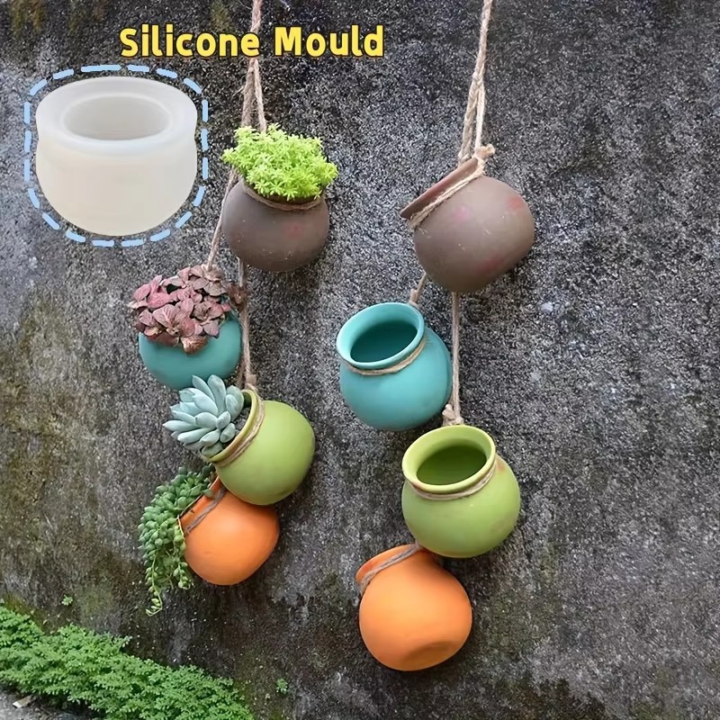 シリコンフラワーポット型、樹脂型、エポキシ型、香り付きキャン - Candle Containers のレビューと価格