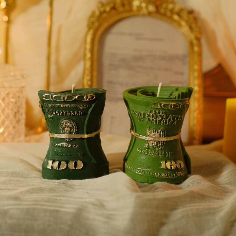 2026年新作手作り蜜蝋ソイワックスキャンドル、米ドルの形を - Soy Wax のレビューと価格