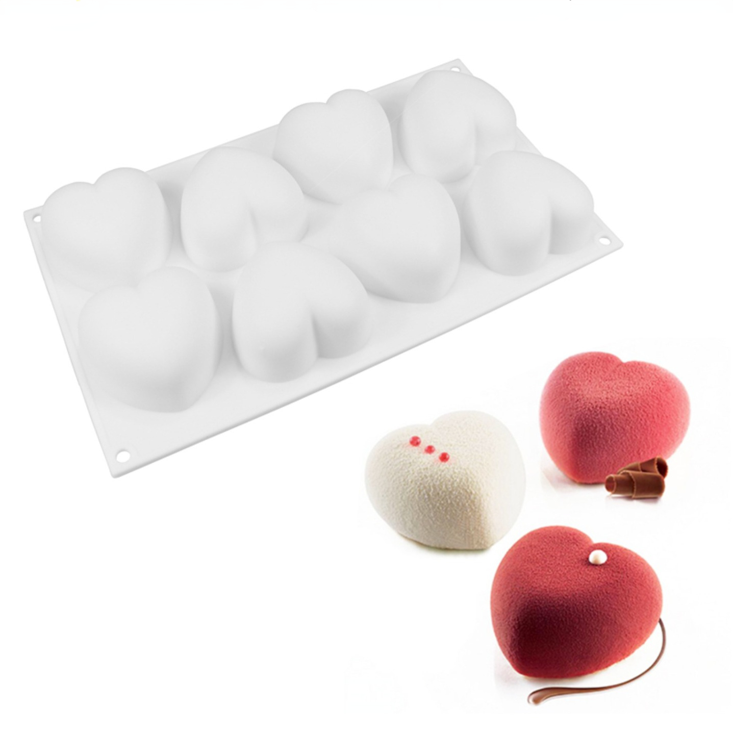 ラブハートシリコーン石鹸型手作りキャンドル作成キット Diy - Candle Making Kit のレビューと価格
