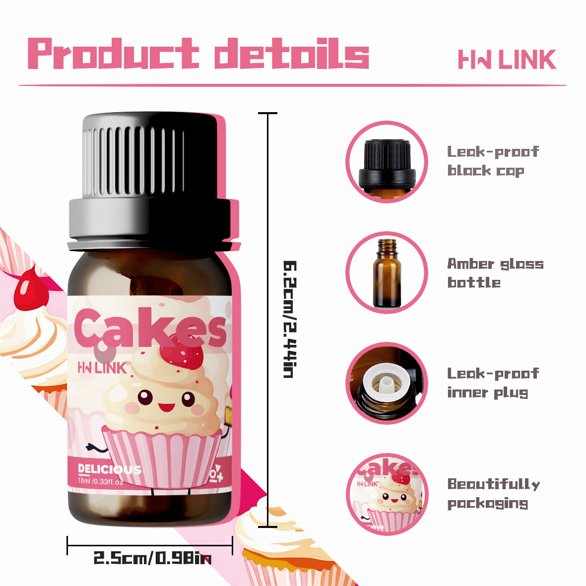 10ml ケーキフレグランスオイル キャンドル作り、ディフュ - Candle Fragrance のレビューと価格