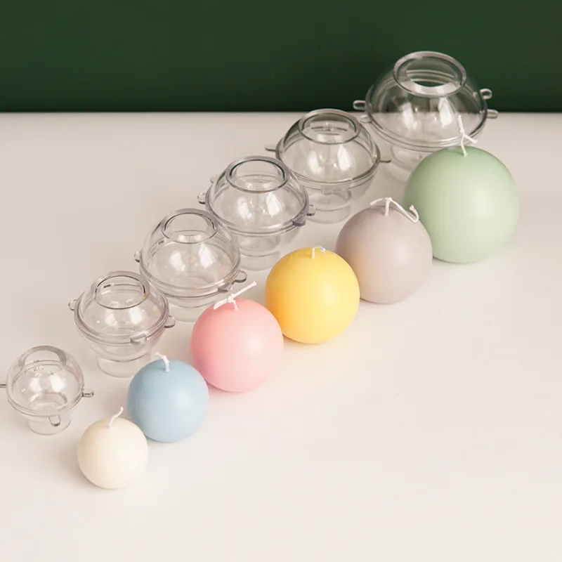 5-8 センチメートル球状キャンドルプラスチック金型家の装飾 - Candle Making Kit のレビューと価格