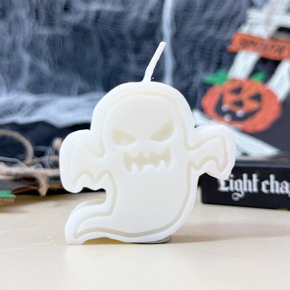 クリエイティブなハロウィンスケルトンパンプキンの香りのキャン - Soy Wax のレビューと価格