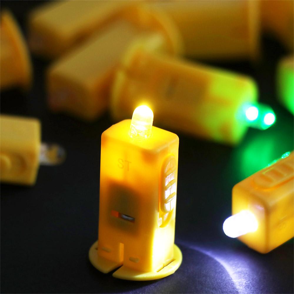 10 個電子ライトランタン LED ウィック DIY 材料内 - Candle Wick のレビューと価格