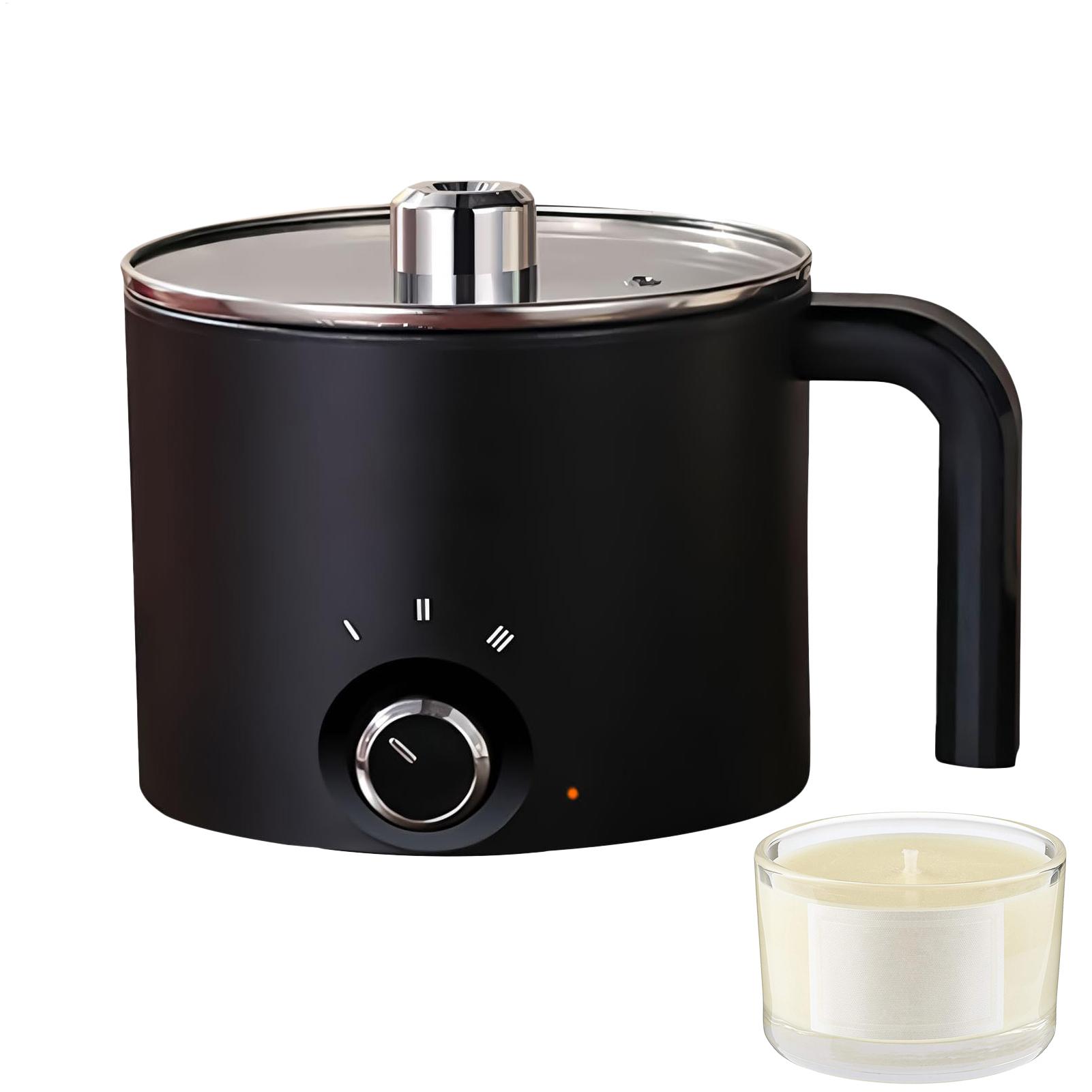 キャンドルワックス溶解ポット 1.5L 大型ステンレス製電気 - Candle Making Kit のレビューと価格