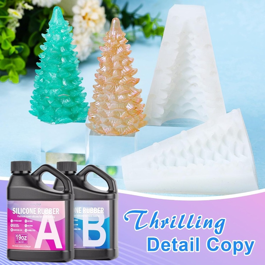 シリコンモールド作成キット、38.8オンスの15A弾性液状シ - Candle Making Kit のレビューと価格