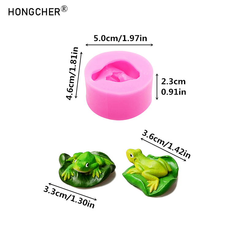 蓮の葉カエル樹脂マイクロ風景装飾ドリップモールド石膏アロマセ - Candle Molds のレビューと価格